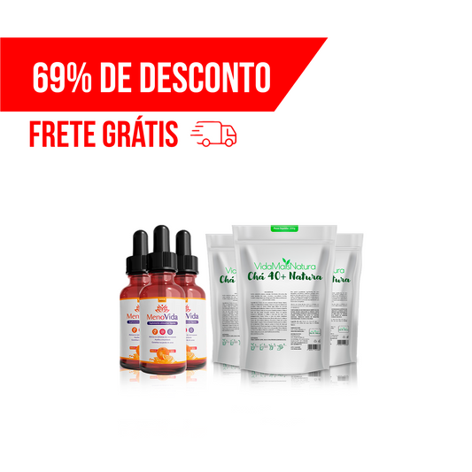 Combo Detox na Menopausa (6 UNIDADES)