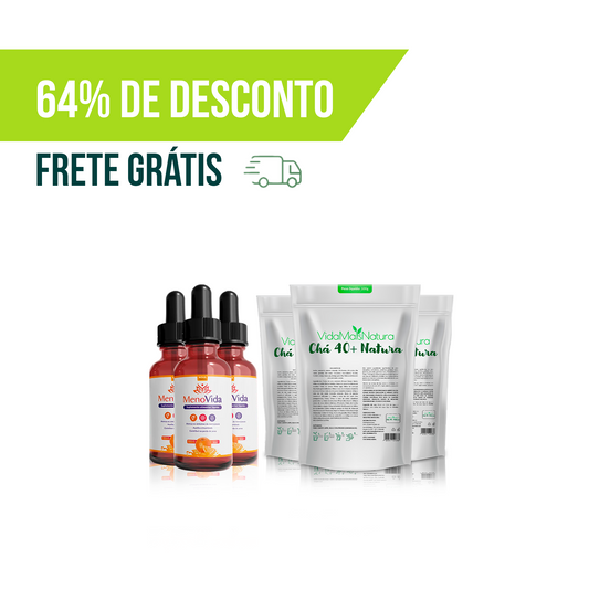 Combo Detox na Menopausa (6 UNIDADES)