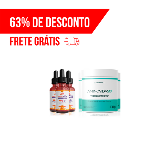 Combo Ganho e Preservação da Massa Magra na Menopausa (6 UNIDADES)-
