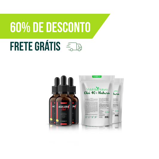 Combo Emagrecimento + Detoxifica (5 UNIDADES)