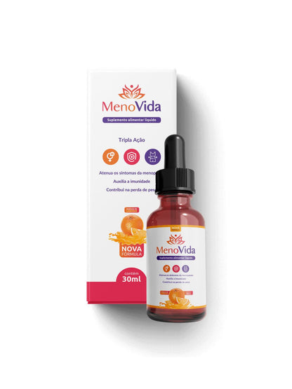 MenoVida - Menopausa Controlada Pague 2, Leve 3 (3 FRASCO) - Vida Mais Natura