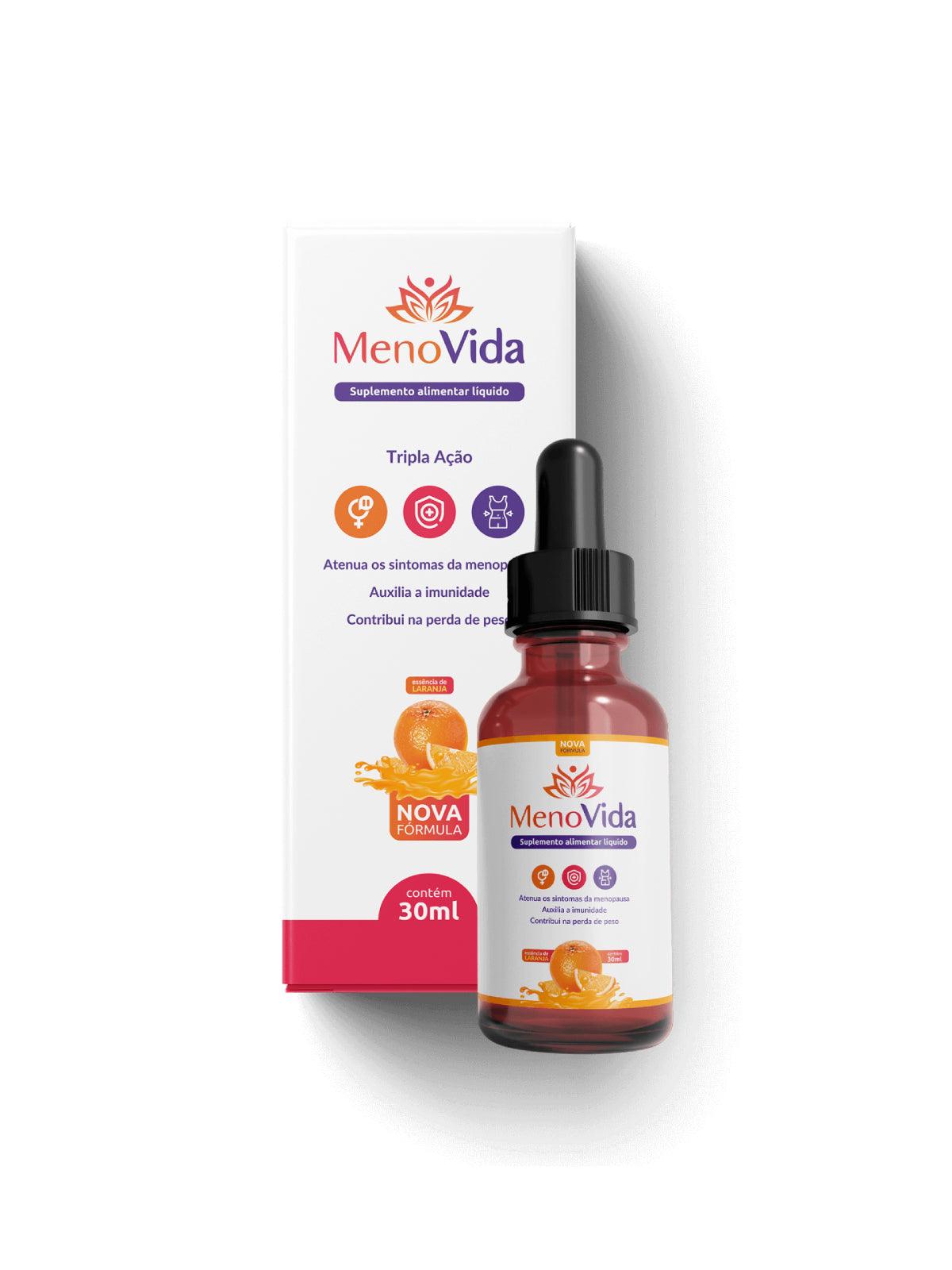 MenoVida - Menopausa Controlada Pague 2, Leve 3 (3 FRASCO) - Vida Mais Natura