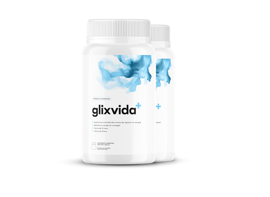 GlixVida+ Regula os níveis de açúcar no sangue (2 POTES)