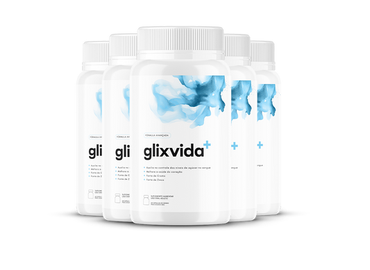 GlixVida+ Regula os níveis de açúcar no sangue (5 POTES)
